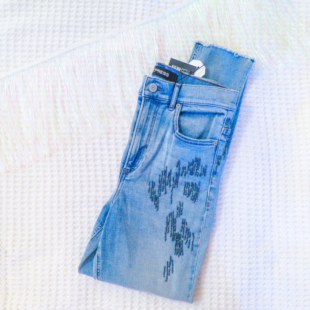 SPARKLE EXPRESS SKINNY JEANS